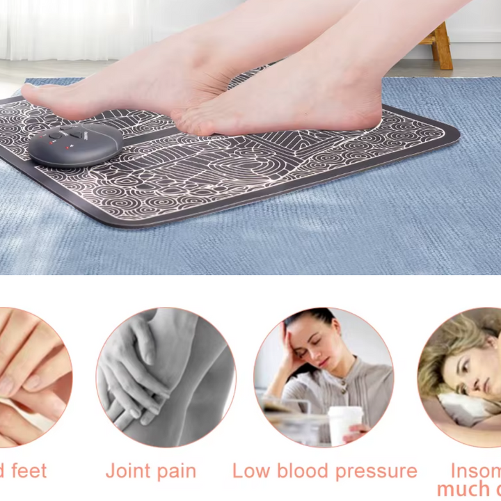 EMS Foot Massager – Relax, Recharge & Relieve Pain