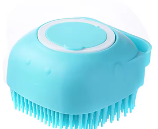 Cute Dog Bath Brush