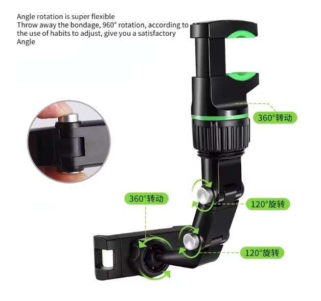 360° Rotatable Smart Phone Car Holder