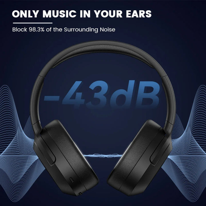 Edifier W820NB Plus – ANC Bluetooth Headphones with 49H Playtime